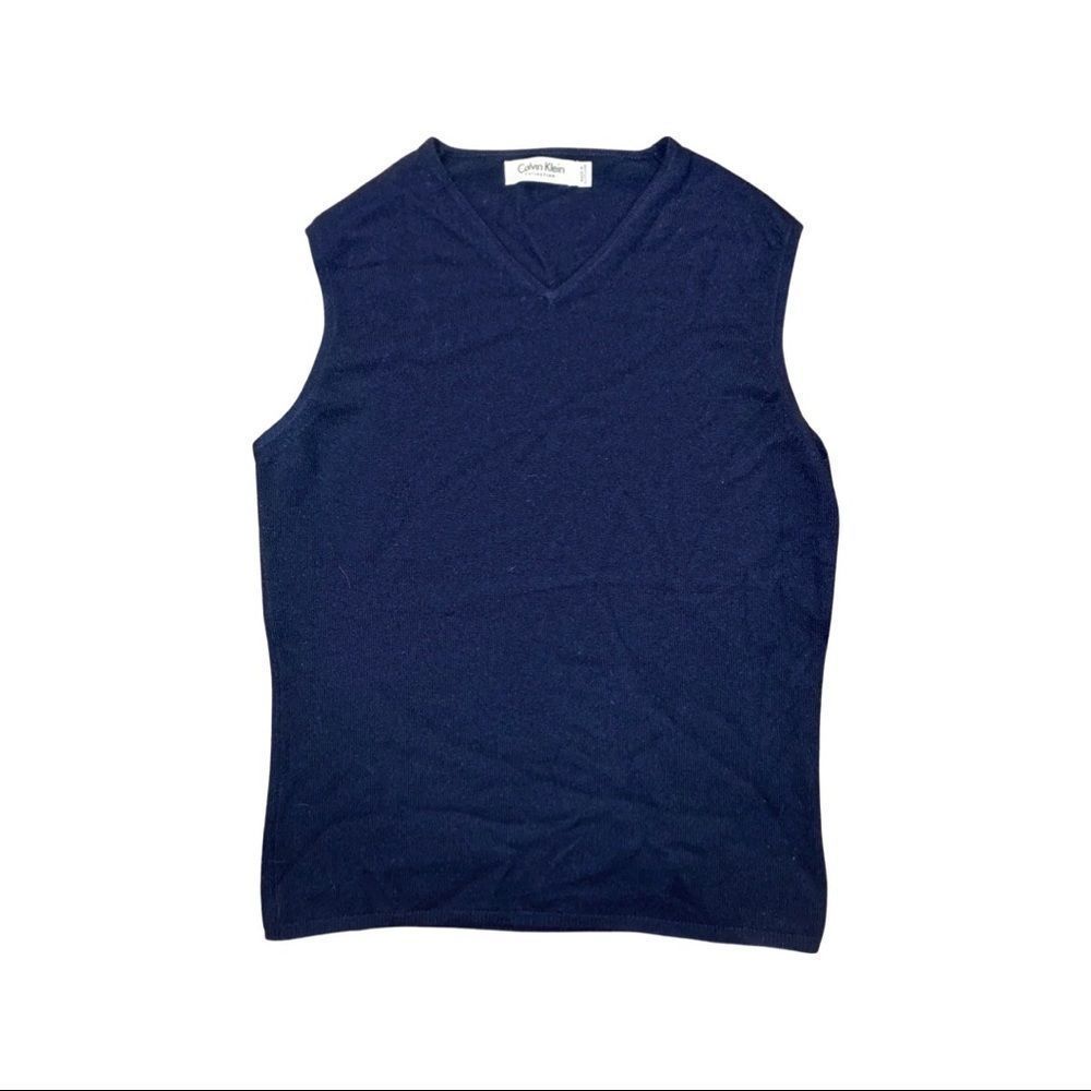 Calvin Klein Collection Cashmere Sweater Vest - Size XS